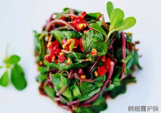 祛痘好菜，馬齒莧